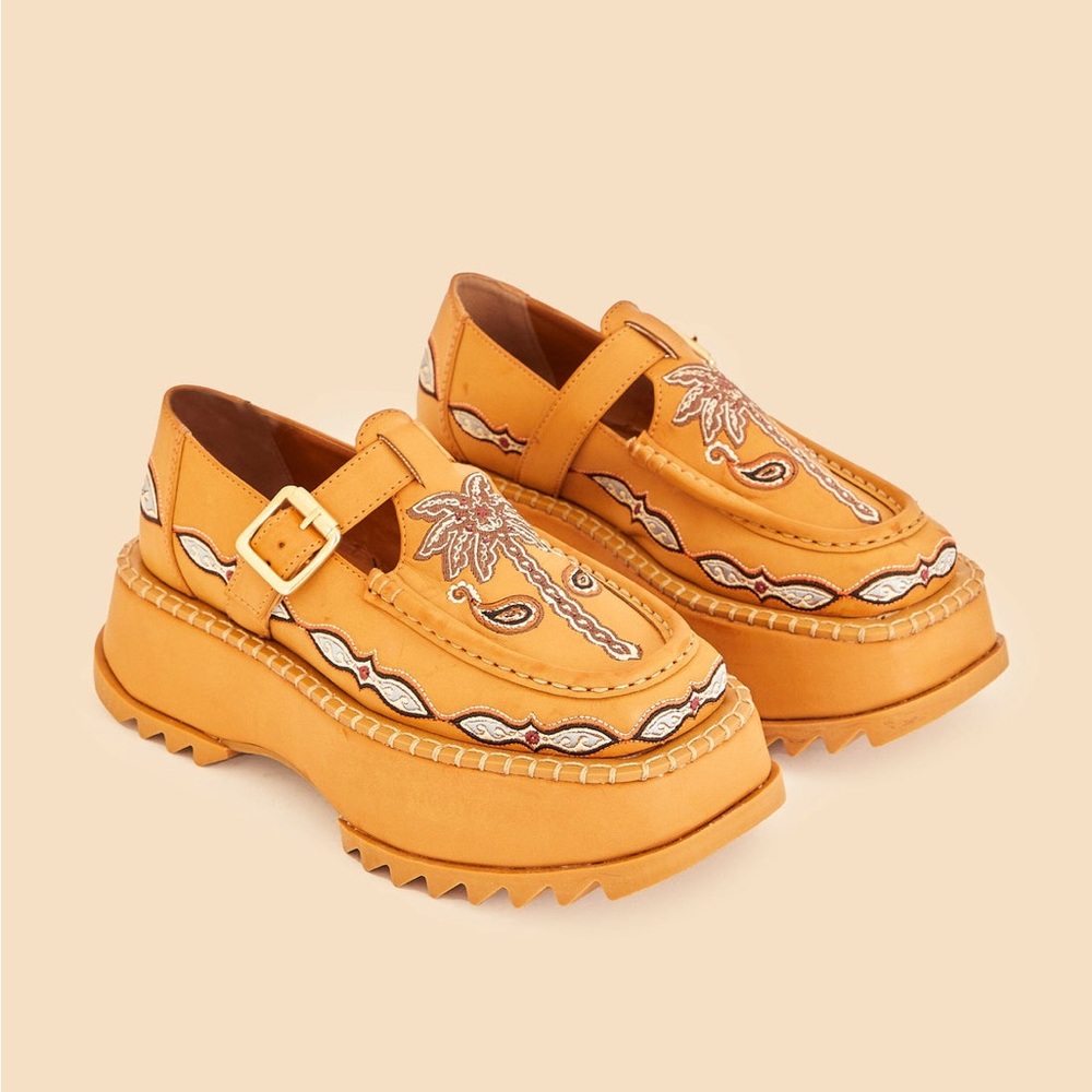 Farm Rio Platform Mary Janes